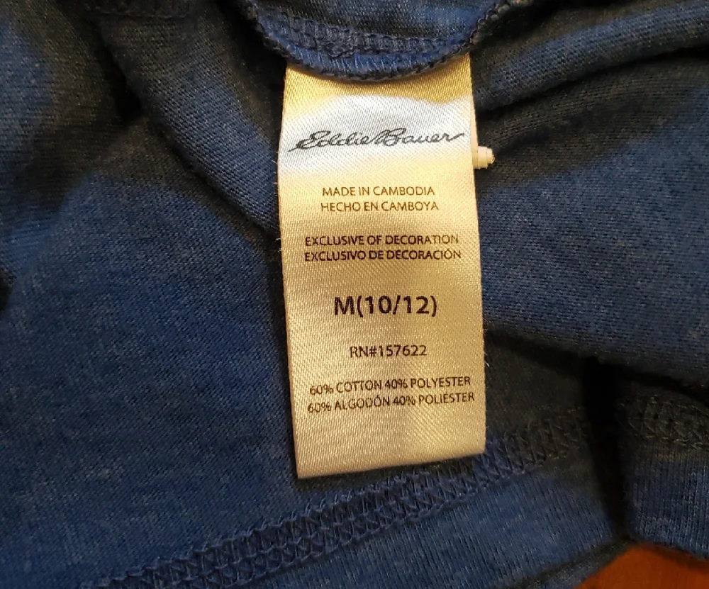 OshKosh, Eddie Bauer Boys Large 10- 12 Shirts.